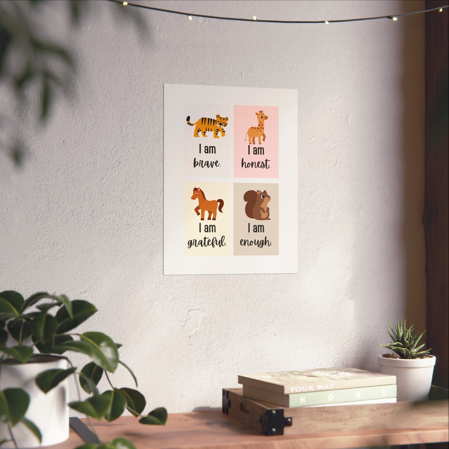 Kids Affirmation poster